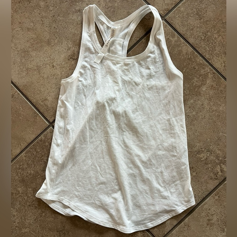 Lululemon Love Tank Size 0 White